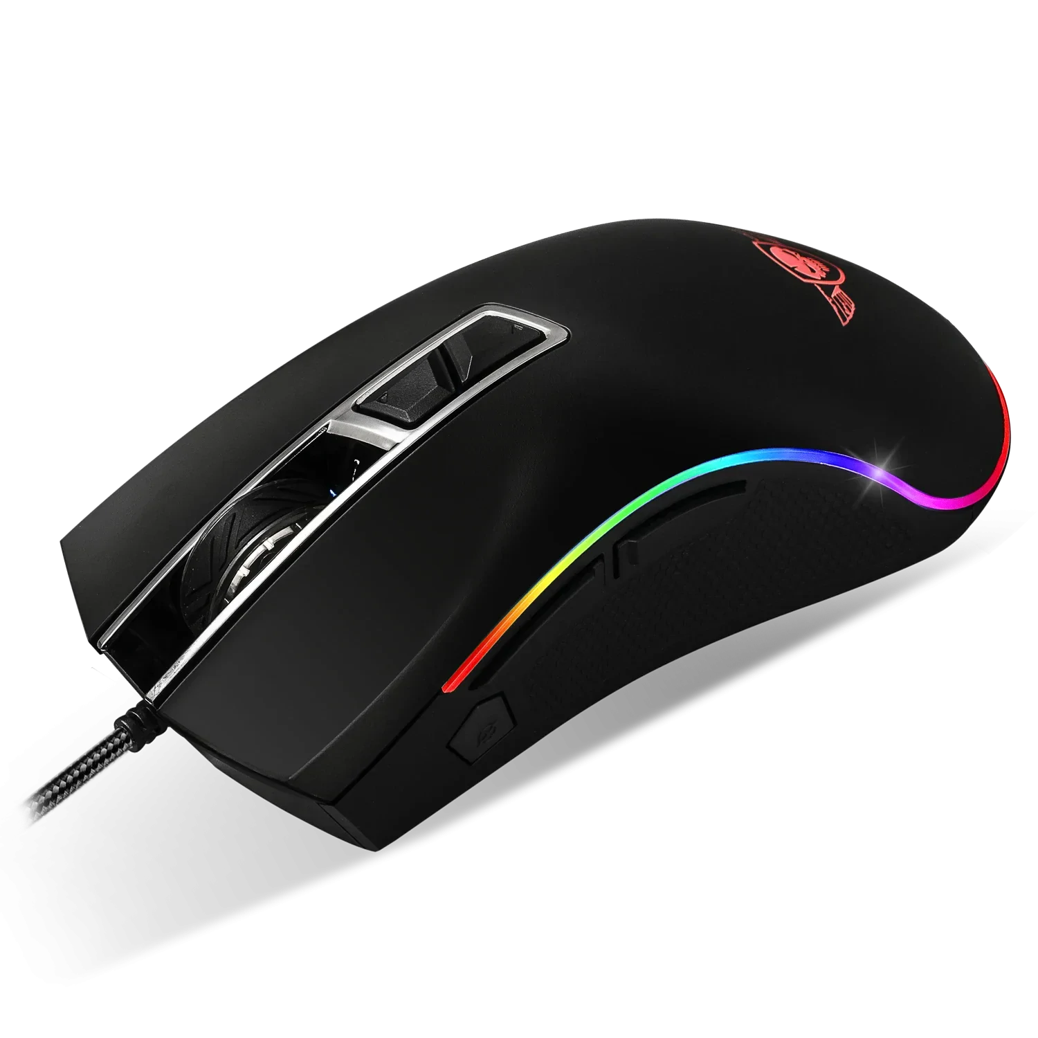 Mouse Gaming Spirit of Gamer RGB Gaming 6400DPi Optic 8 Butoane Multicolor