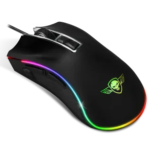 Mouse Gaming Spirit of Gamer RGB Gaming 6400DPi Optic 8 Butoane Multicolor