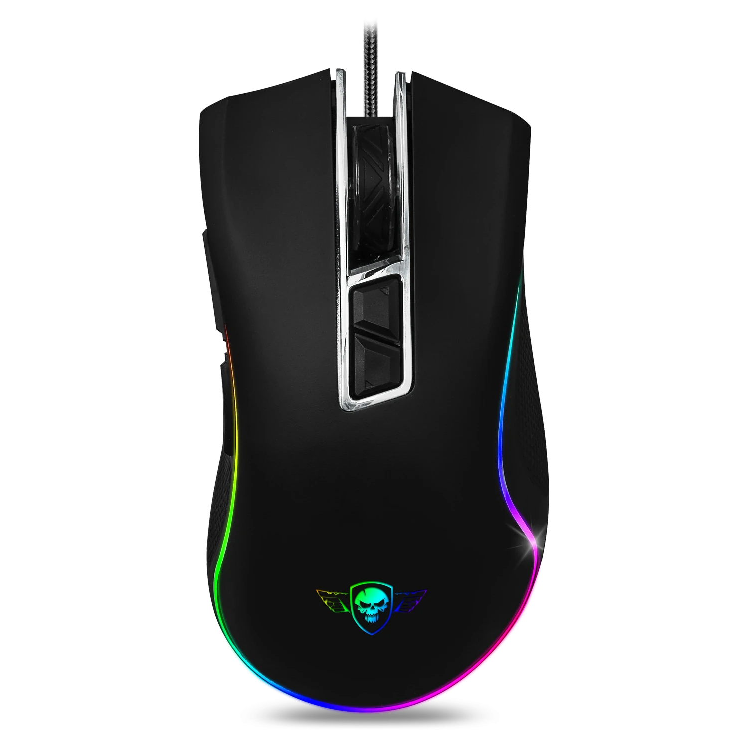 Mouse Gaming Spirit of Gamer RGB Gaming 6400DPi Optic 8 Butoane Multicolor thumb