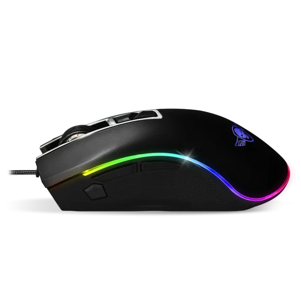 Mouse Gaming Spirit of Gamer RGB Gaming 6400DPi Optic 8 Butoane Multicolor