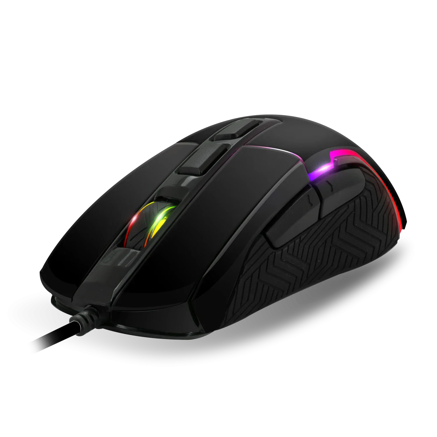Mouse Gaming Spirit of Gamer Pro-M7 Gaming RGB 4800DPi Optic 7 Butoane Negru