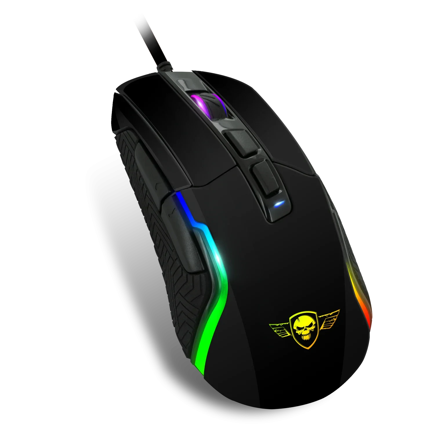 Mouse Gaming Spirit of Gamer Pro-M7 Gaming RGB 4800DPi Optic 7 Butoane Negru