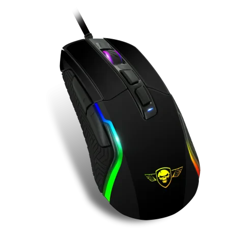 Mouse Gaming Spirit of Gamer Pro-M7 Gaming RGB 4800DPi Optic 7 Butoane Negru