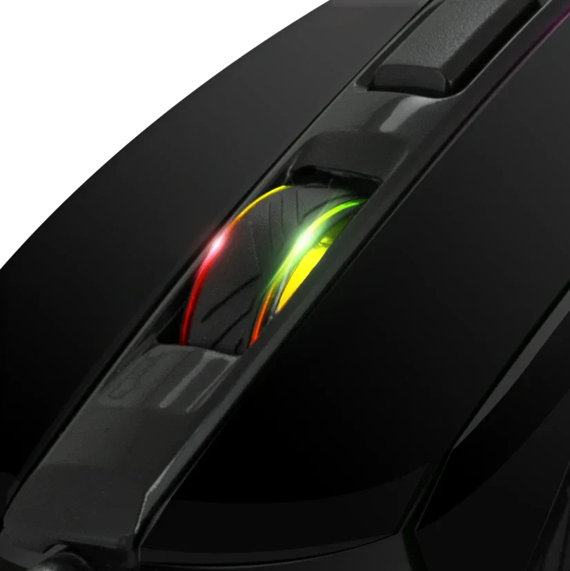 Mouse Gaming Spirit of Gamer Pro-M7 Gaming RGB 4800DPi Optic 7 Butoane Negru