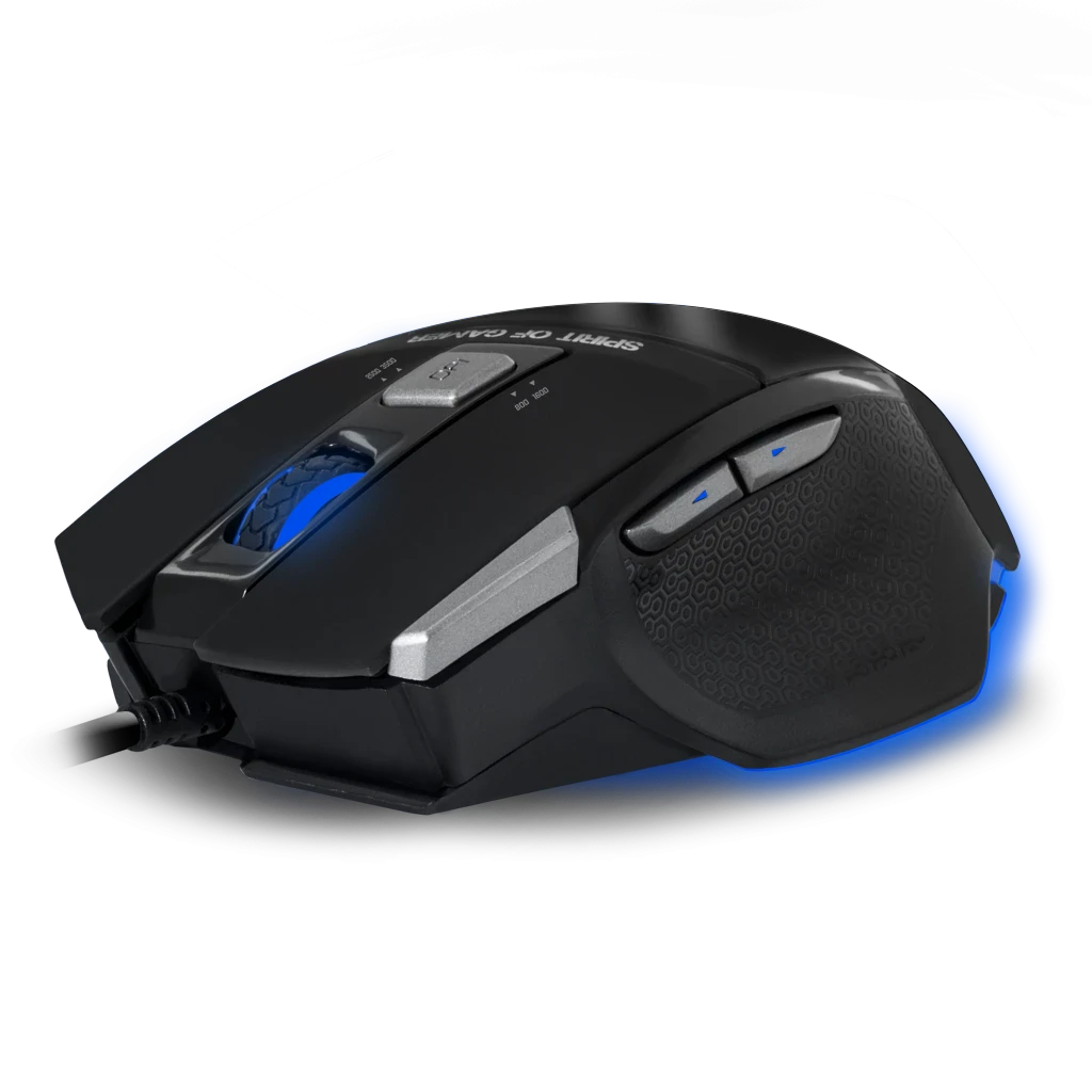 Mouse Gaming Spirit of Gamer Pro-M8 Light Edition 3500DPi Optic 7 Butoane Multicolor thumb