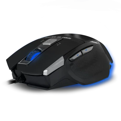 Mouse Gaming Spirit of Gamer Pro-M8 Light Edition 3500DPi Optic 7 Butoane Multicolor