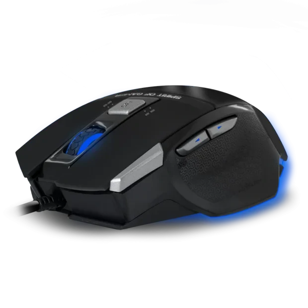 Mouse Gaming Spirit of Gamer Pro-M8 Light Edition 3500DPi Optic 7 Butoane Multicolor