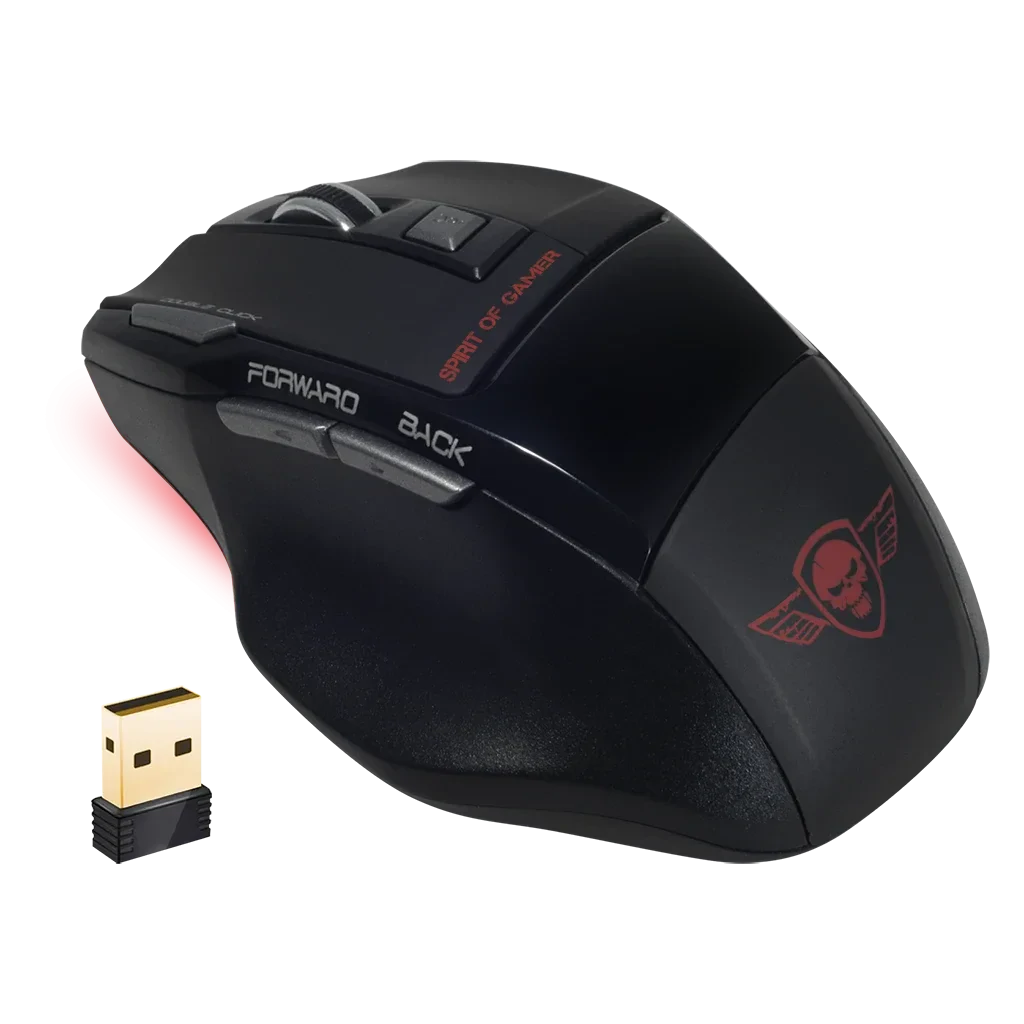 Mouse Gaming Spirit of Gamer Pro-M9 Gaming 2000DPi Optic 7 Butoane Negru