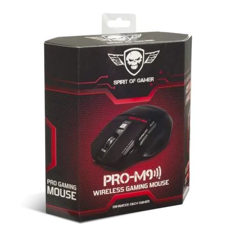 Mouse Gaming Spirit of Gamer Pro-M9 Gaming 2000DPi Optic 7 Butoane Negru