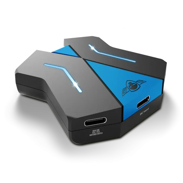 Adaptor Gaming Mouse Spirit of Gamer CrossGame pentru PS3-PS4 2XUsb-C Negru