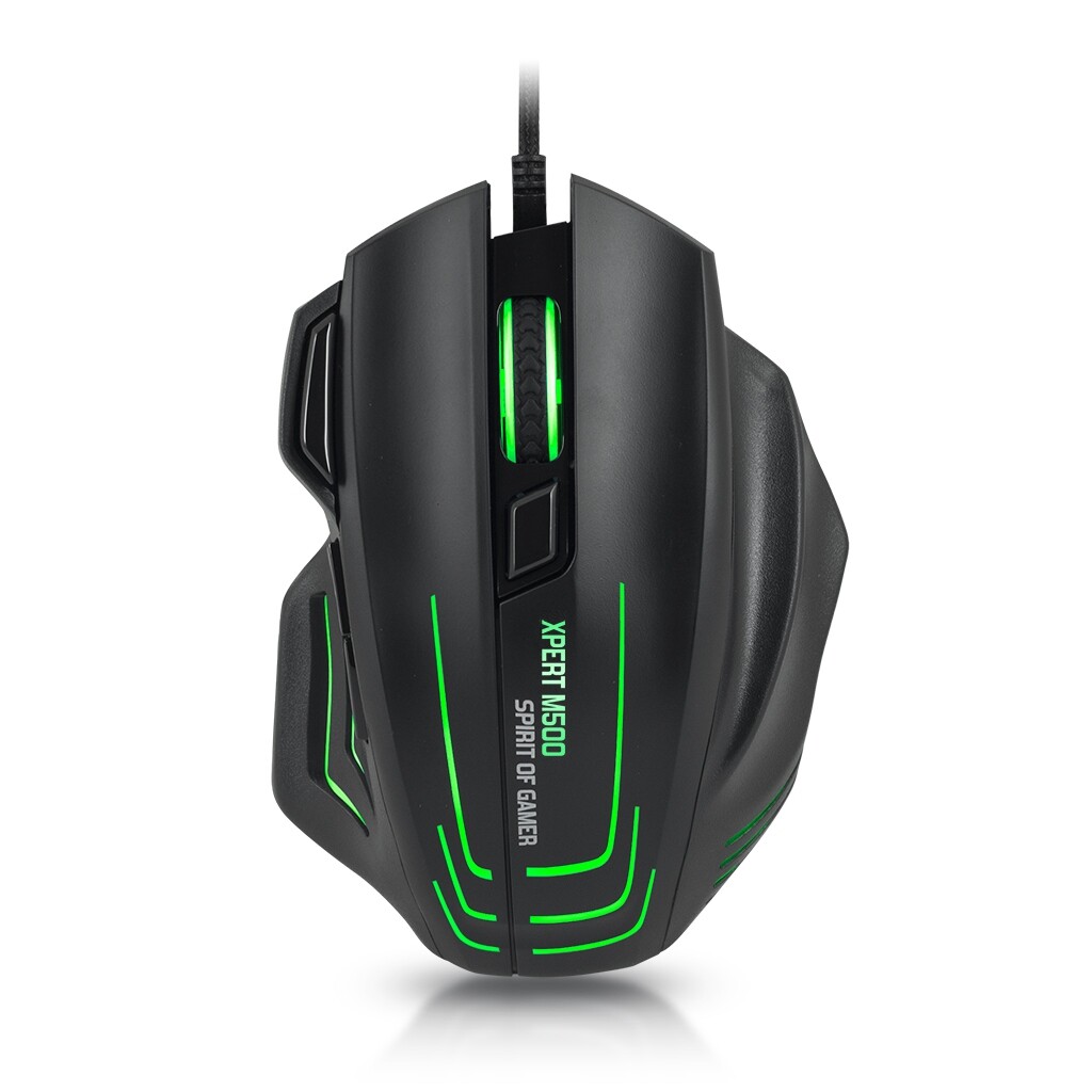 Mouse Gaming Spirit of Gamer Xpert M-500 Gaming 8000DPi 7 Butoane Negru thumb