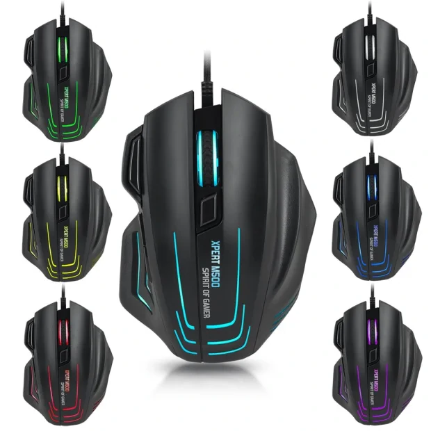 Mouse Gaming Spirit of Gamer Xpert M-500 Gaming 8000DPi 7 Butoane Negru