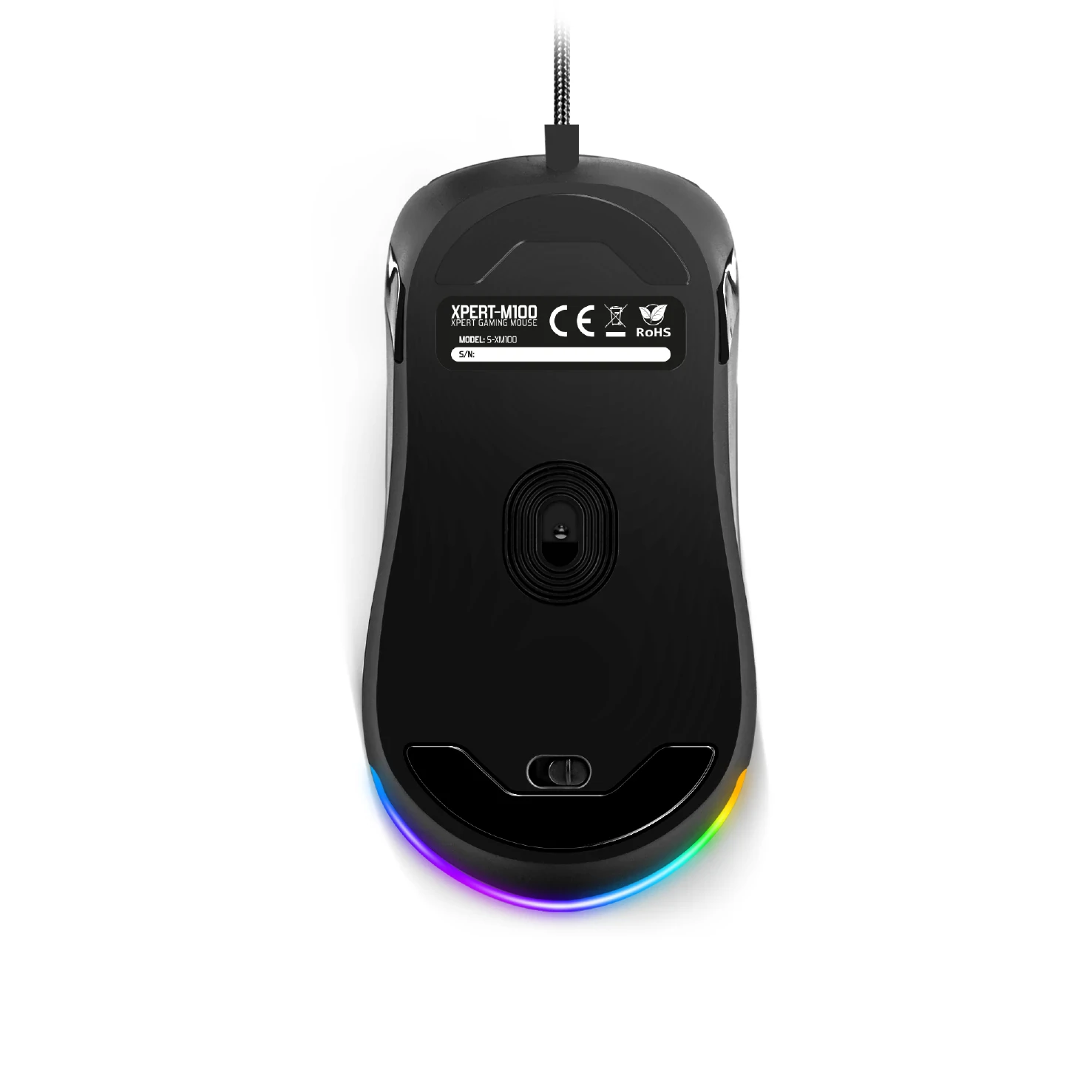 Mouse Gaming Spirit of Gamer Xpert M100 Gaming 12400DPi Ambidextru 8 Butoane Negru thumb