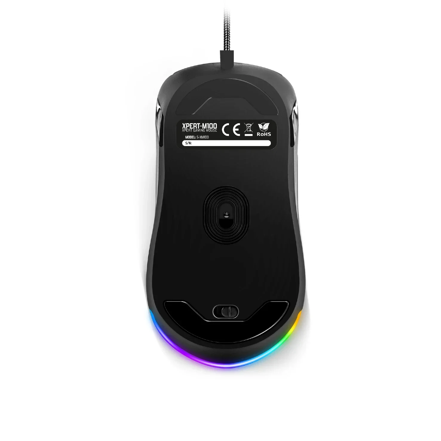 Mouse Gaming Spirit of Gamer Xpert M100 Gaming 12400DPi Ambidextru 8 Butoane Negru