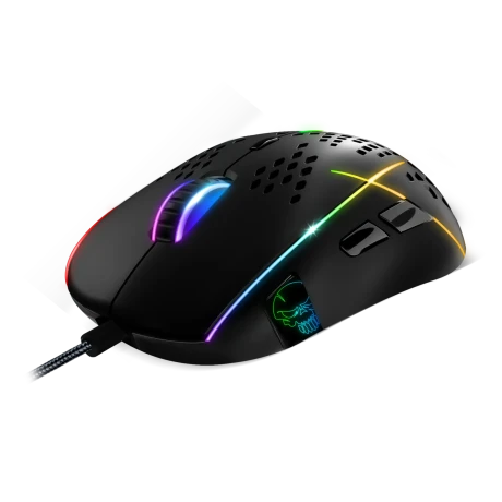 Mouse Gaming Spirit of Gamer Xpert M100 Gaming 12400DPi Ambidextru 8 Butoane Negru