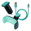 Pachet Suport Auto Wiko si Cablu Date Micro Usb cu Incarcator Auto Universal