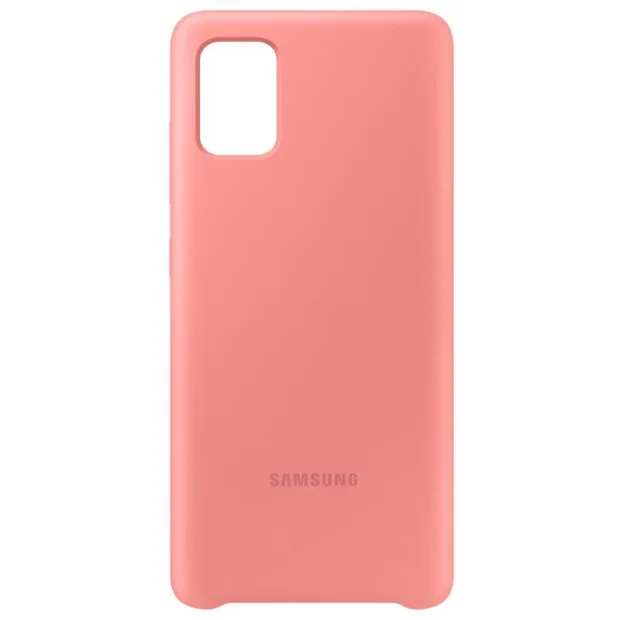 Samsung Husa Originala  Galaxy A51 Silicon Cover Roz