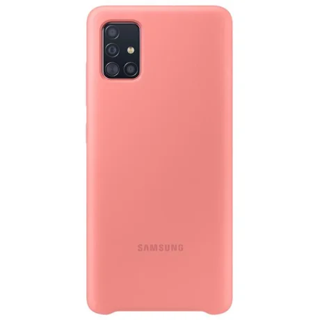 Samsung Husa Originala  Galaxy A51 Silicon Cover Roz