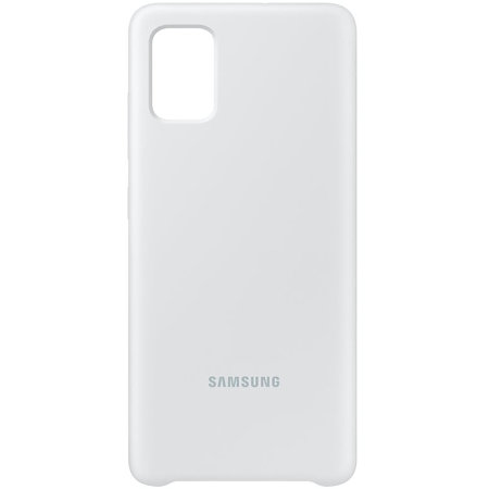 Samsung Husa Originala  Galaxy A71 Silicon Cover, Alb thumb