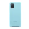 Samsung Husa Originala  Galaxy A71 Silicon Cover Albastru