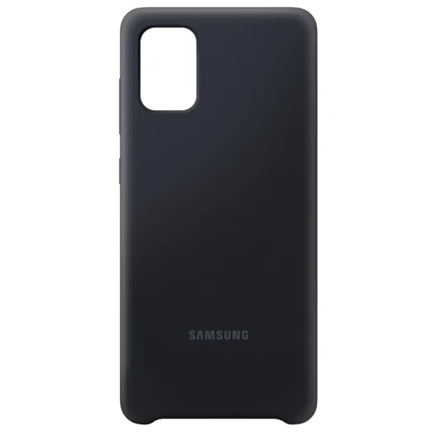 Samsung Husa Originala  Galaxy A71 Silicon Cover Negru
