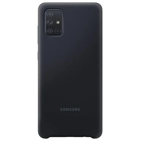 Samsung Husa Originala  Galaxy A71 Silicon Cover Negru
