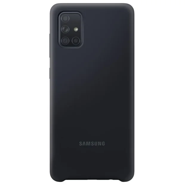 Samsung Husa Originala  Galaxy A71 Silicon Cover Negru