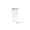 Set Incarcator Retea Cellularline QC 3.0 10W+Cablu Date Micro Usb 1m Alb
