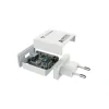 Set Incarcator Retea Cellularline QC 3.0 15W+Cablu Date Type C  1m Alb
