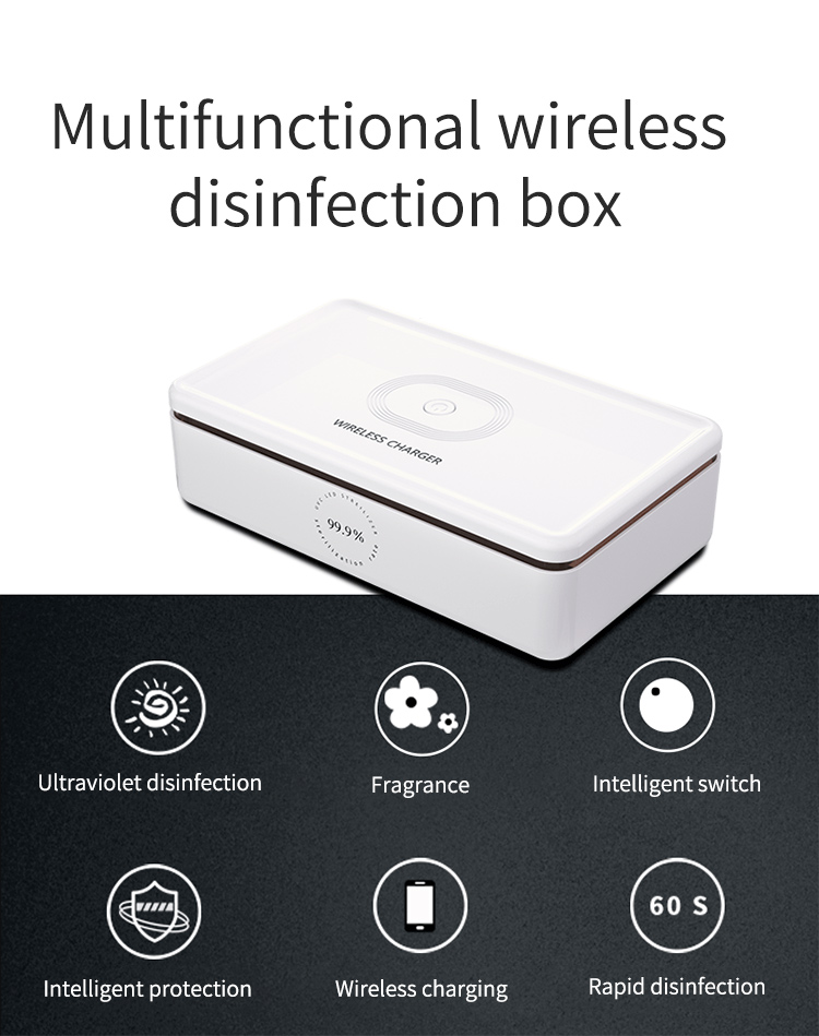 Sterilizator multifunctional cu incarcator wireless thumb