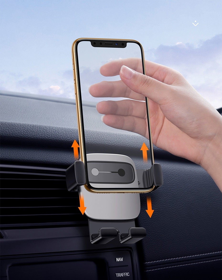 Suport Auto Baseus Gravity  Air Vent Negru thumb