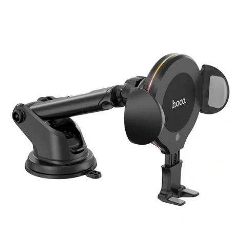Suport Auto Hoco Aspiring CA60 Wireless 10W Negru