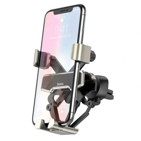 Suport Auto Hoco S25 Guide Air Vent Gravity Auriu
