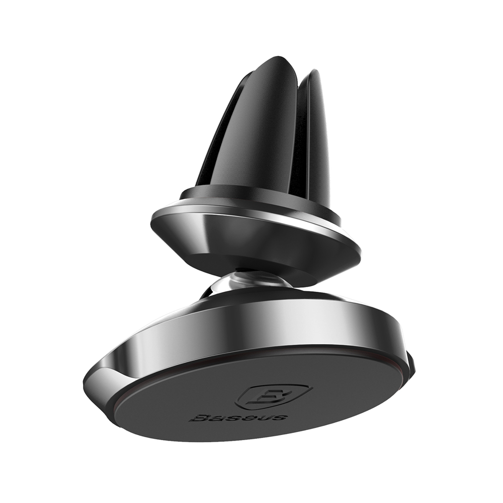 Suport auto Magnetic Small Ears, Baseus Gri, Vent Mount thumb