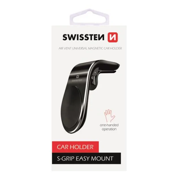 Suport Auto Swissten Metalic Air Vent Negru