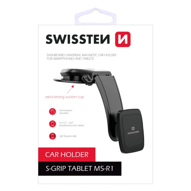 Suport Auto Swissten S-GRIP M5-R1 Negru