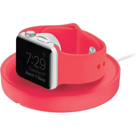 Suport Dock Incarcare UNIQ Dome pentru Apple Watch Roz