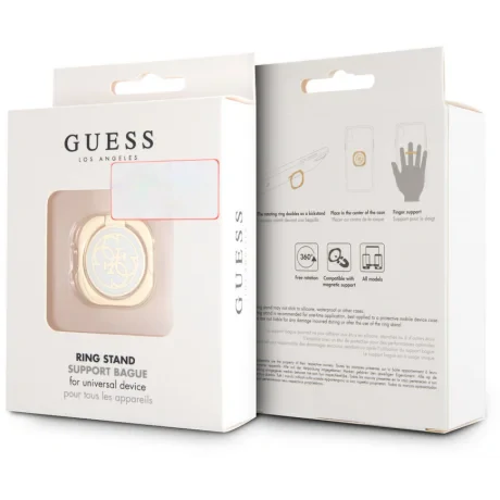 Suport stand adeziv tip inel Guess Auriu
