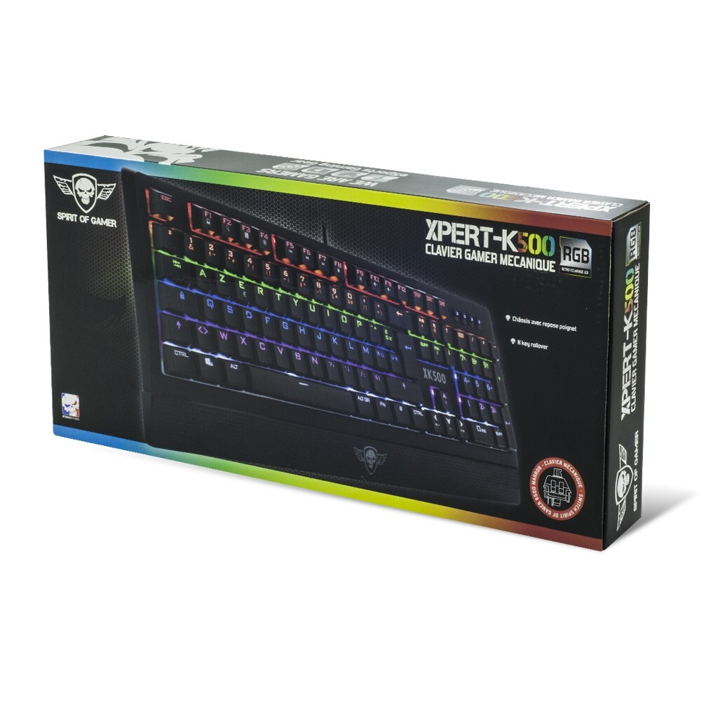 Tastatura Gaming Spirit of Gamer Xpert-K500 Gaming Anti-Ghosting Negru thumb