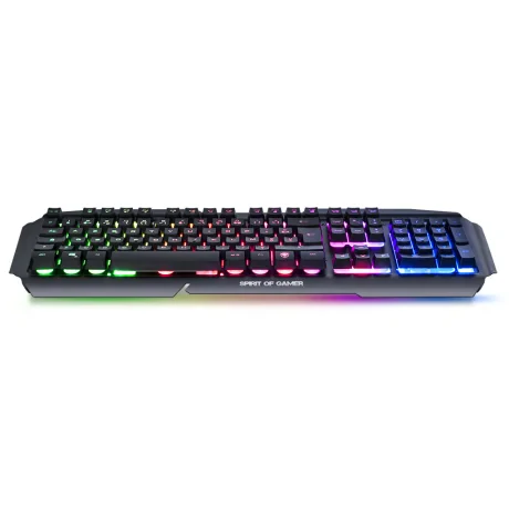 Tastatura Gaming Spirit of Gamer PRO-K5 Gaming RGB Qwerty Semi Mecanic Negru