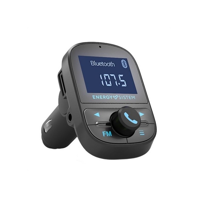 Transmitator FM Energy Car Pro Bluetooth BT 4.2 Negru thumb