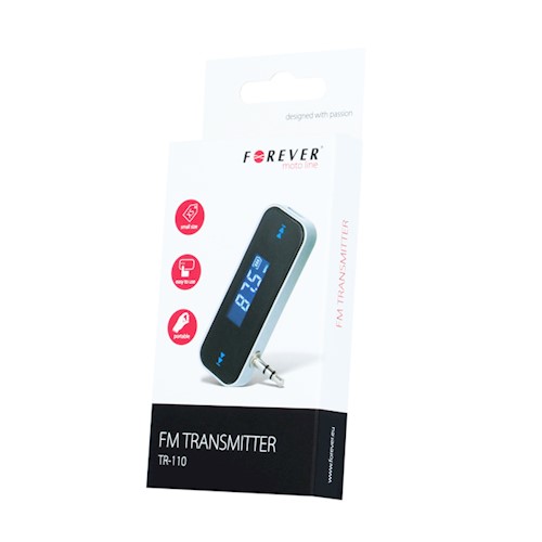 Transmitator FM Forever TR-110, Jack 3.5mm thumb