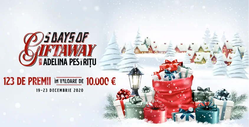 Regulamentul oficial al campaniei ,,5 DAYS OF GIFTAWAY WITH ADELINA PESTRITU&#039;&#039;